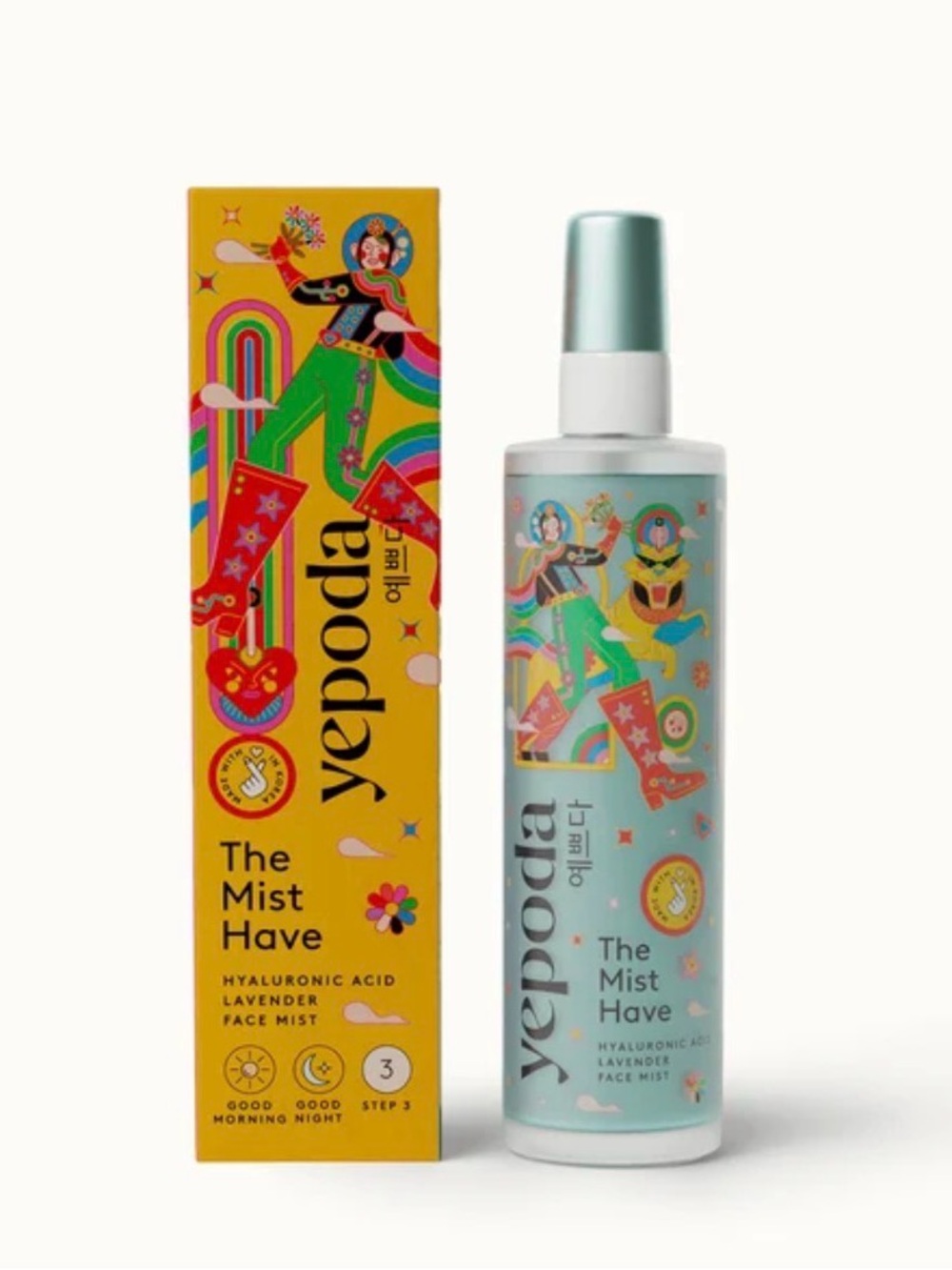 The Mist Have Pride Limited XXL Edition
Hyaluronic Acid & Lavender Face Mist